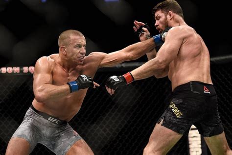 gsp bisping fight video.